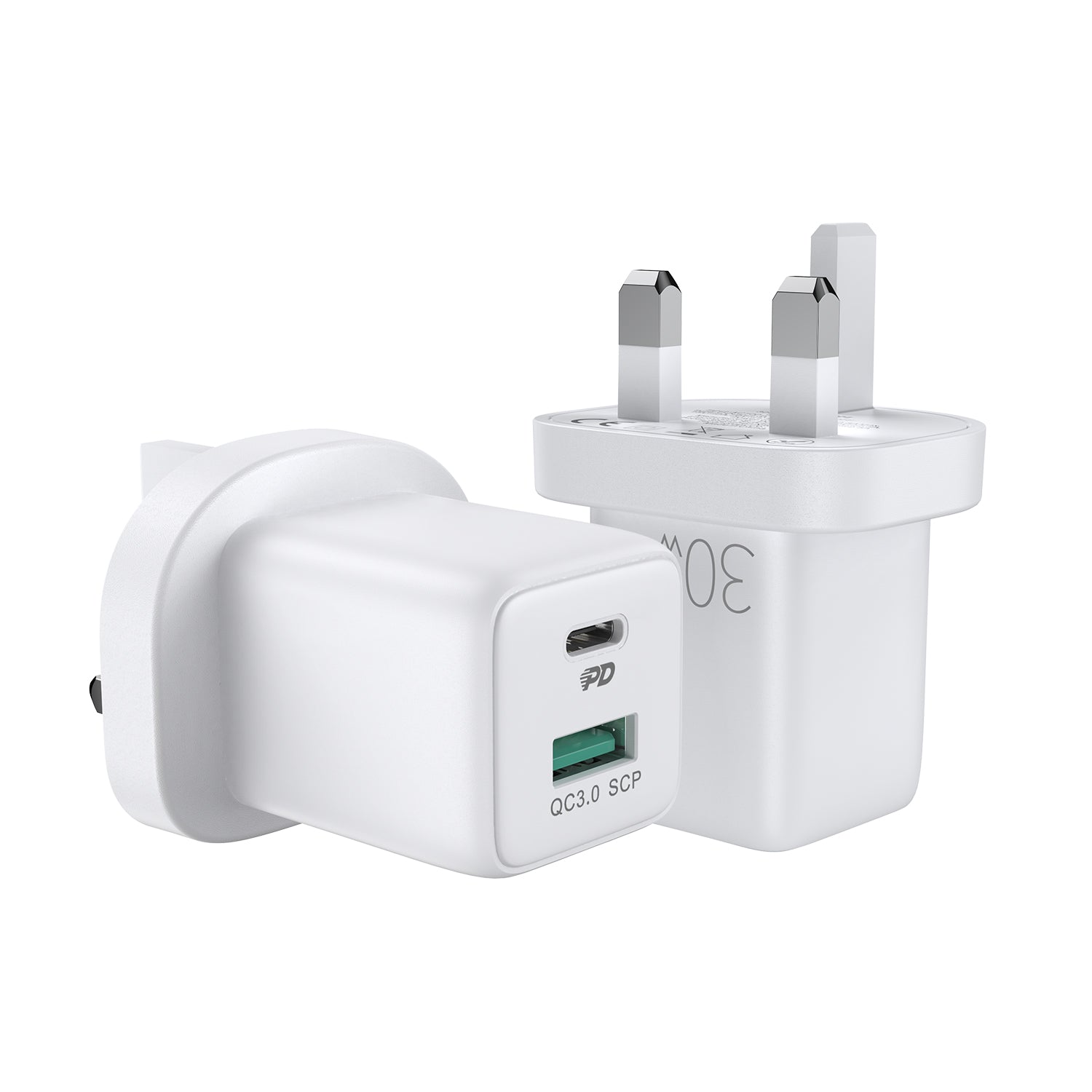 Multi-Port Quick Charger 3.0 with LED Lamp