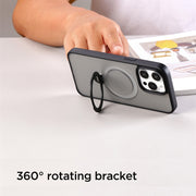 Magnetic case with ring holder for iP13/14/15 Series