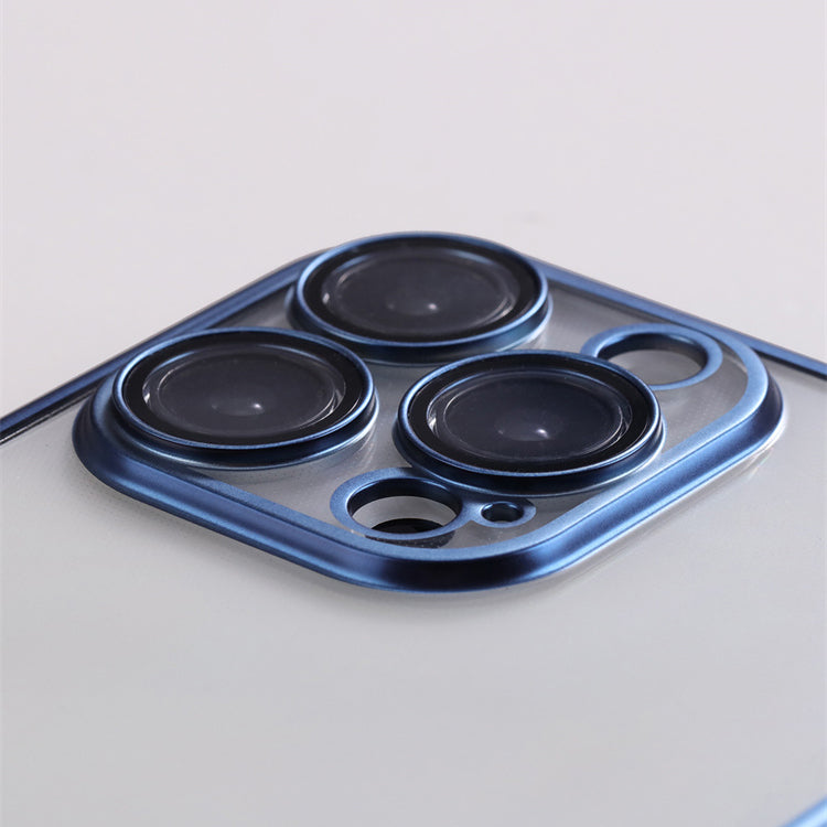 Plated TPU Case with Lens protector for iP15 Series
