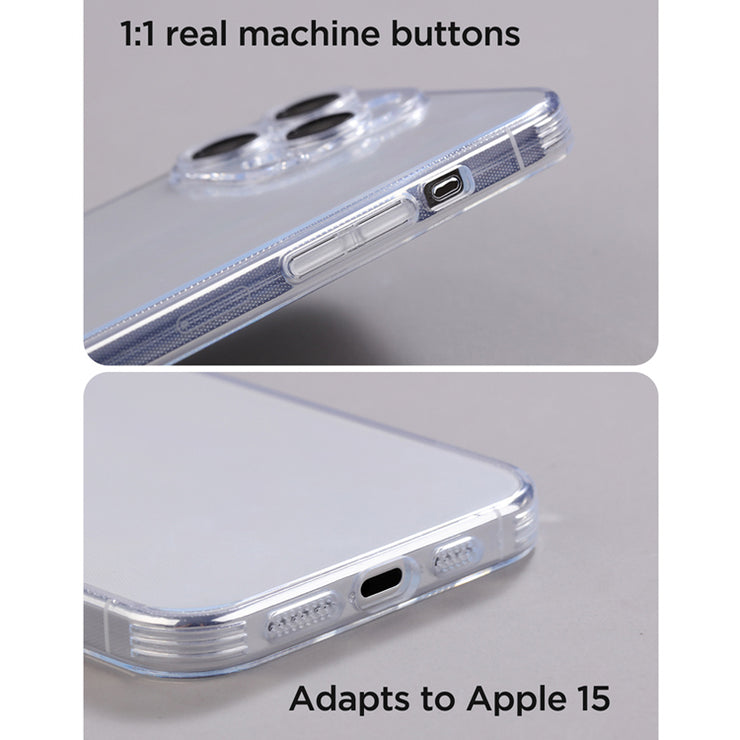 Anti-drop Slim Transparent Soft TPU Case for iphone 11/12/13/14/15 series