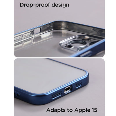 Plated TPU Case with Lens protector for iP15 Series