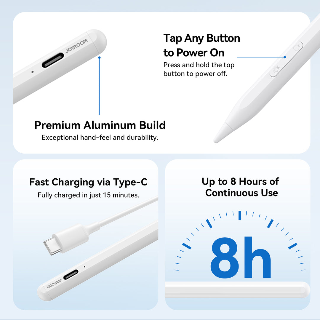 JR-K12 Pro Active Dual-Mode Stylus Pen (Including 2 Spare Nibs