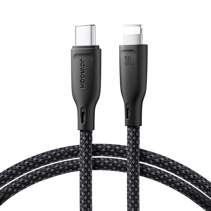 SA34-CL3 30W/SA34-CC3 60W Fast Charging Data Cable (Type-C to Lightning/CTC) 1m