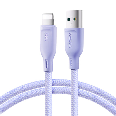 SA34-AC6/SA34-AL3 100W/3A Fast Charging Data Cable (Type-C/Lightning ) 1m
