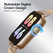 JR-FT5 New Color Waterproof IP68 Smartwatch With Silicone Black Strap Answer/Make Call
