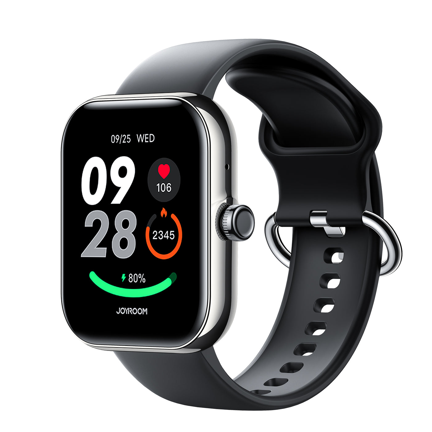JR-FT5 PLUS Smart Watch (Answer/Make Call)black/Rose gold