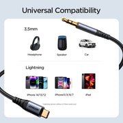 SY-A07 Type-C To 3.5mm audio cable HIFI