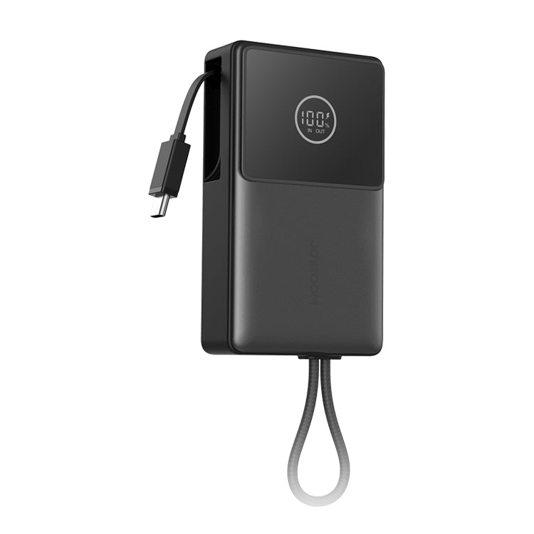 JR-PR1 22.5W Built-in Retractable Cable Powerbank10000mAh Black