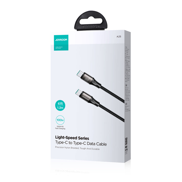 SA25-CL3/SA25-CC5 Light-Speed Series 30W/100W Fast Charging Data Cable (PD/CC)1.2M/2M