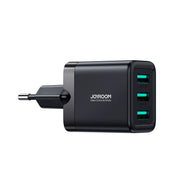 JR-TCN02 3.4A 3USB Charger-Black EU/UK/US