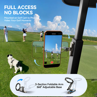 JR -ZS520 Magnetic Phone Holder Black