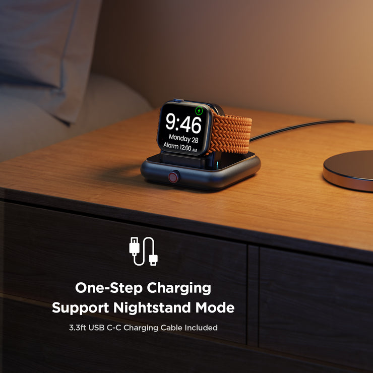 JR-WQW03 Wireless Watch Charger for iphone Watch series-Black