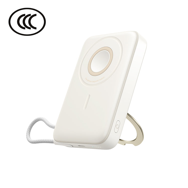 JR-PBM02 22.5W 3in1 magnetic mobile power bank 10000mAh black