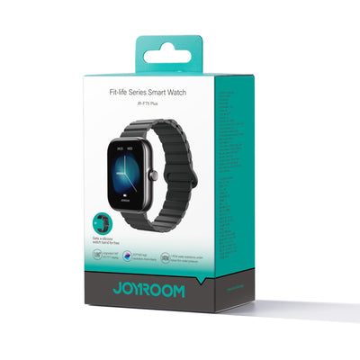 JR-FT5 PLUS Smart Watch (Answer/Make Call)black/Rose gold