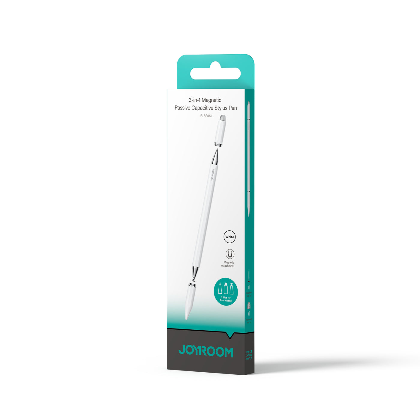 JR-BP561 3-in-1 Magnetic Passive Capacitive Stylus Pen