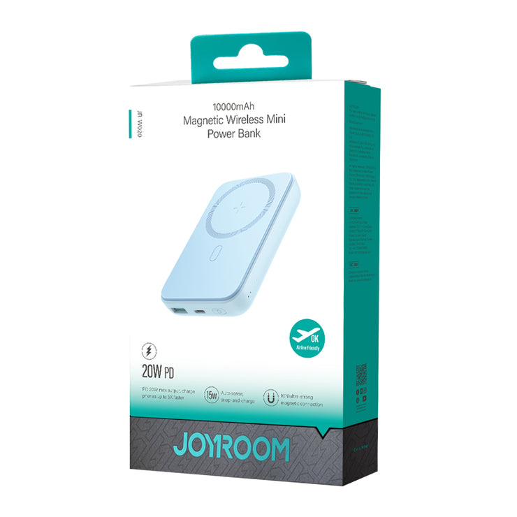 JR-W020 20W Mini magnetic wireless power bank 10000mah