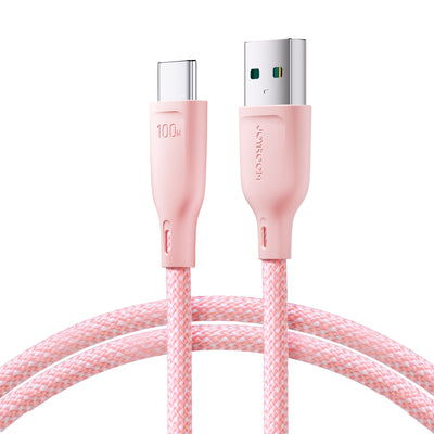 SA34-AC6/SA34-AL3 100W/3A Fast Charging Data Cable (Type-C/Lightning ) 1m