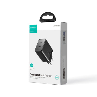 JR-TCF09 40W 2PD Mini intelligent Fast Charger EU/UK/US