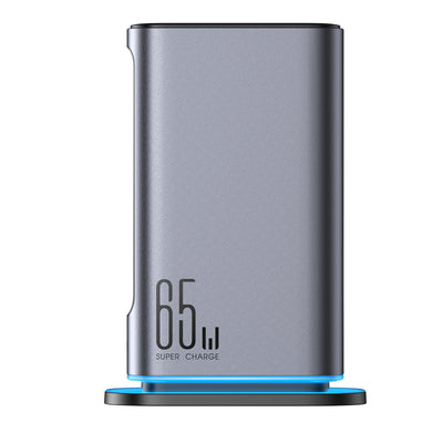 JR-TCM02 65W 4C2A GaN Charger EU/UK-black