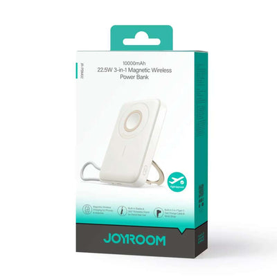 JR-PBM02 22.5W 3in1 magnetic mobile power bank 10000mAh black