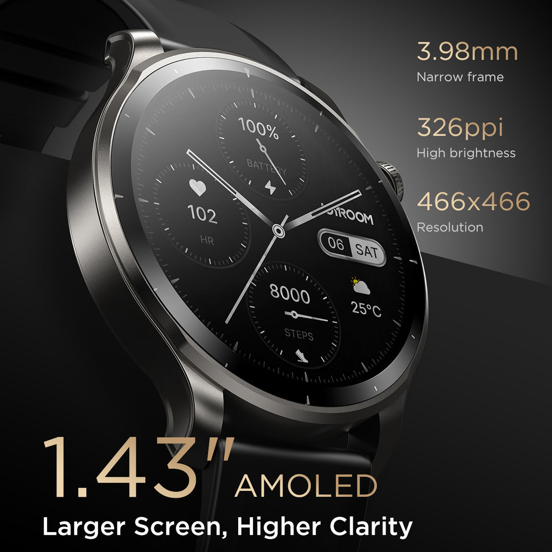 JR-FV1 Venture Series Smart Watch (Make/Answer Call) Black – JOYROOM