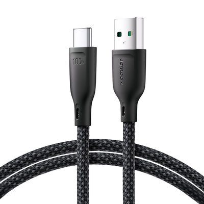 SA34-AC6/SA34-AL3 100W/3A Fast Charging Data Cable (Type-C/Lightning ) 1m