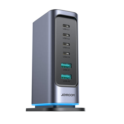 JR-TCM02 65W 4C2A GaN Charger EU/UK-black