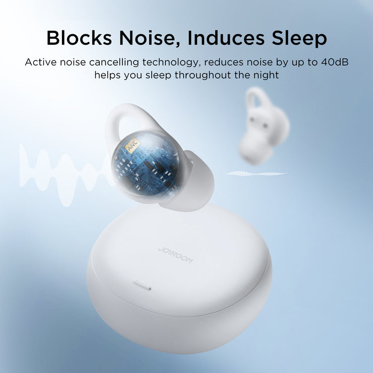 JR-TS2 True Wireless Sleep ANC Earbuds-White