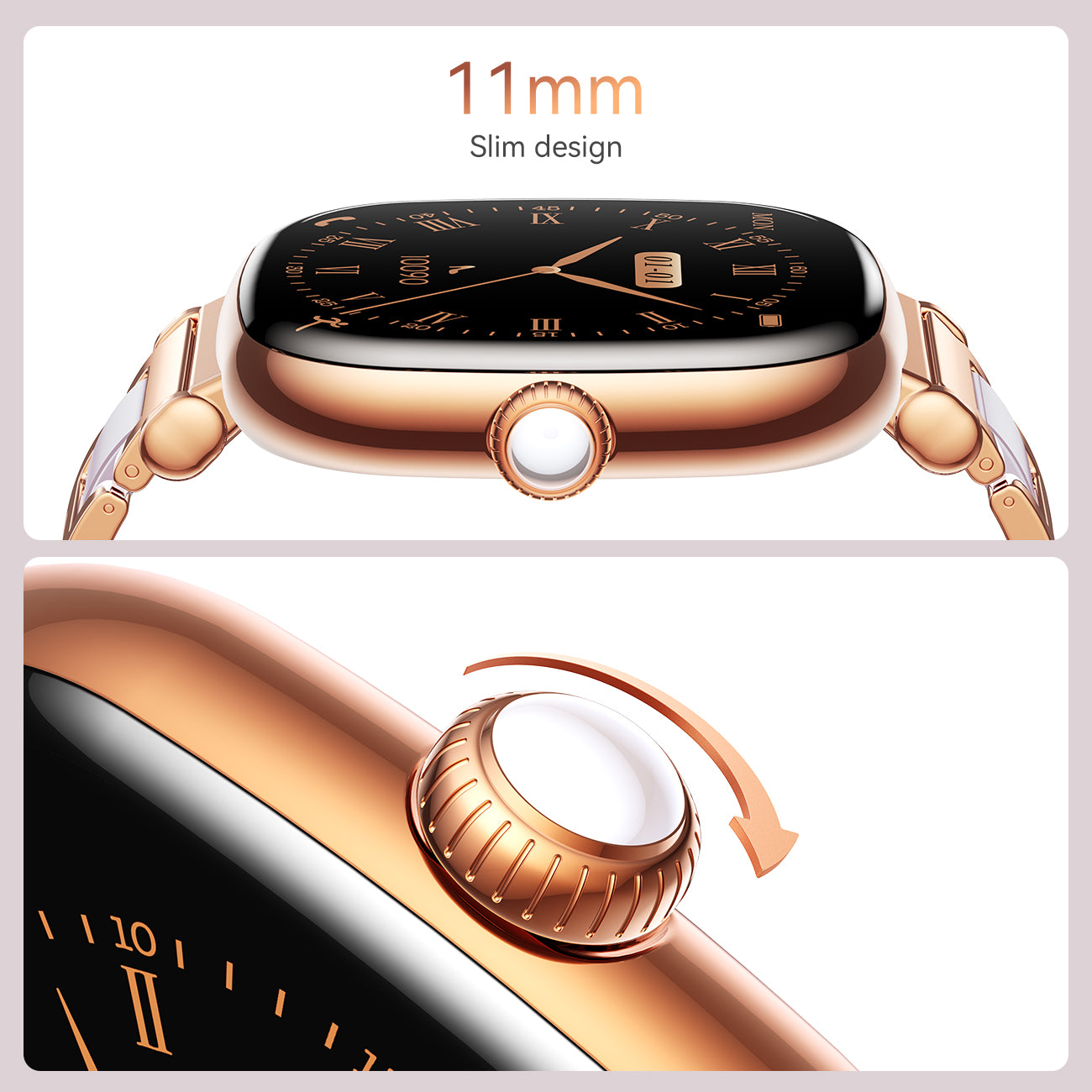 JR-FS1 Lady Smart Watch (Answer/Make Call)