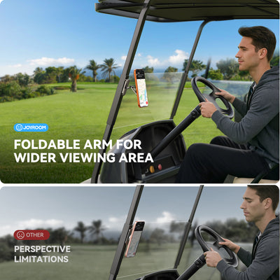 JR -ZS520 Magnetic Phone Holder Black