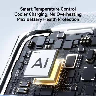 JR-PBF27 Pro 30W Power Bank with Built-in Type-C Cable & Extra C-to-L Cable 10000mAh-White