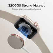 S-IW011  iP Watch Magnetic Charging Cable (USB-C) 1.2m-White