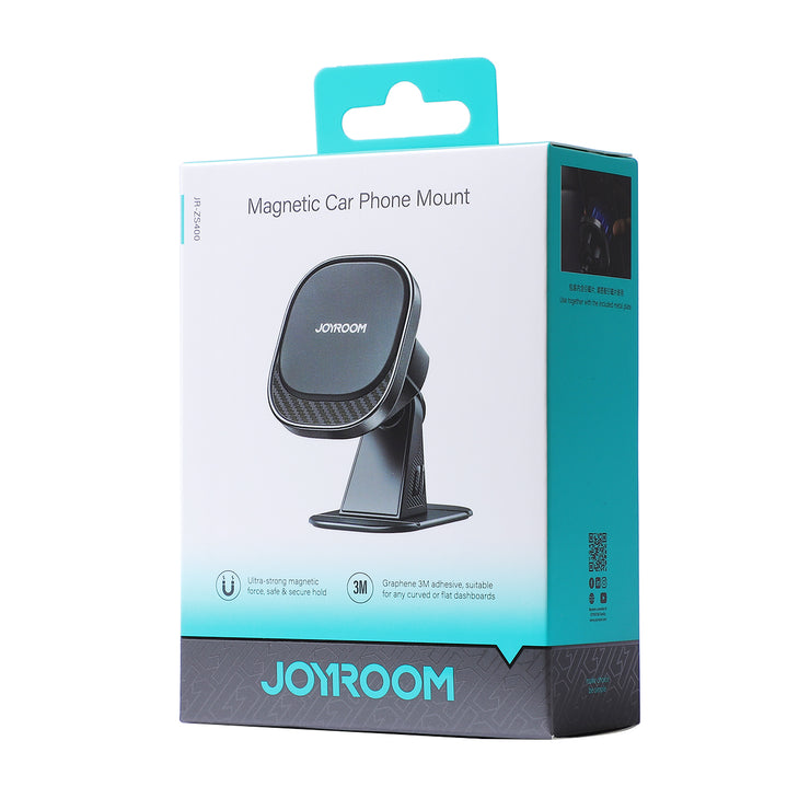 JR-ZS400 Magnetic Car Phone Mount (Air Vent/Dashboard)  Black