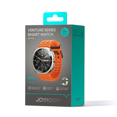 JR-FV2 Smart Watch (Answer/Make Call)-Vitality Orange
