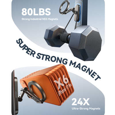 JR -ZS520 Magnetic Phone Holder Black