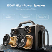 JR-MW03 150W big Bluetooth speaker
