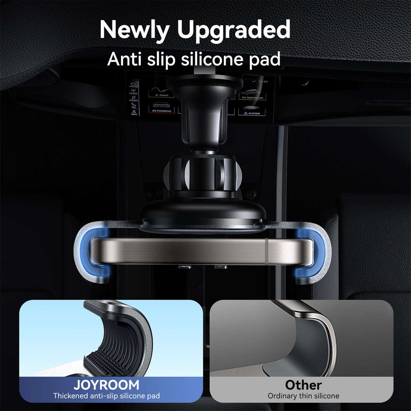 JR-ZS392 Car Phone Mount(Air Vent)-Black