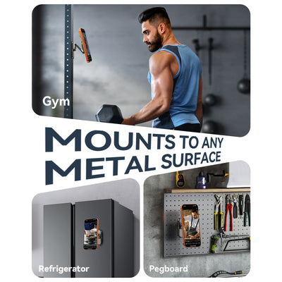 JR -ZS520 Magnetic Phone Holder Black