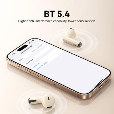 JR-PB3 True Wireless Bluetooth Earphones Beige