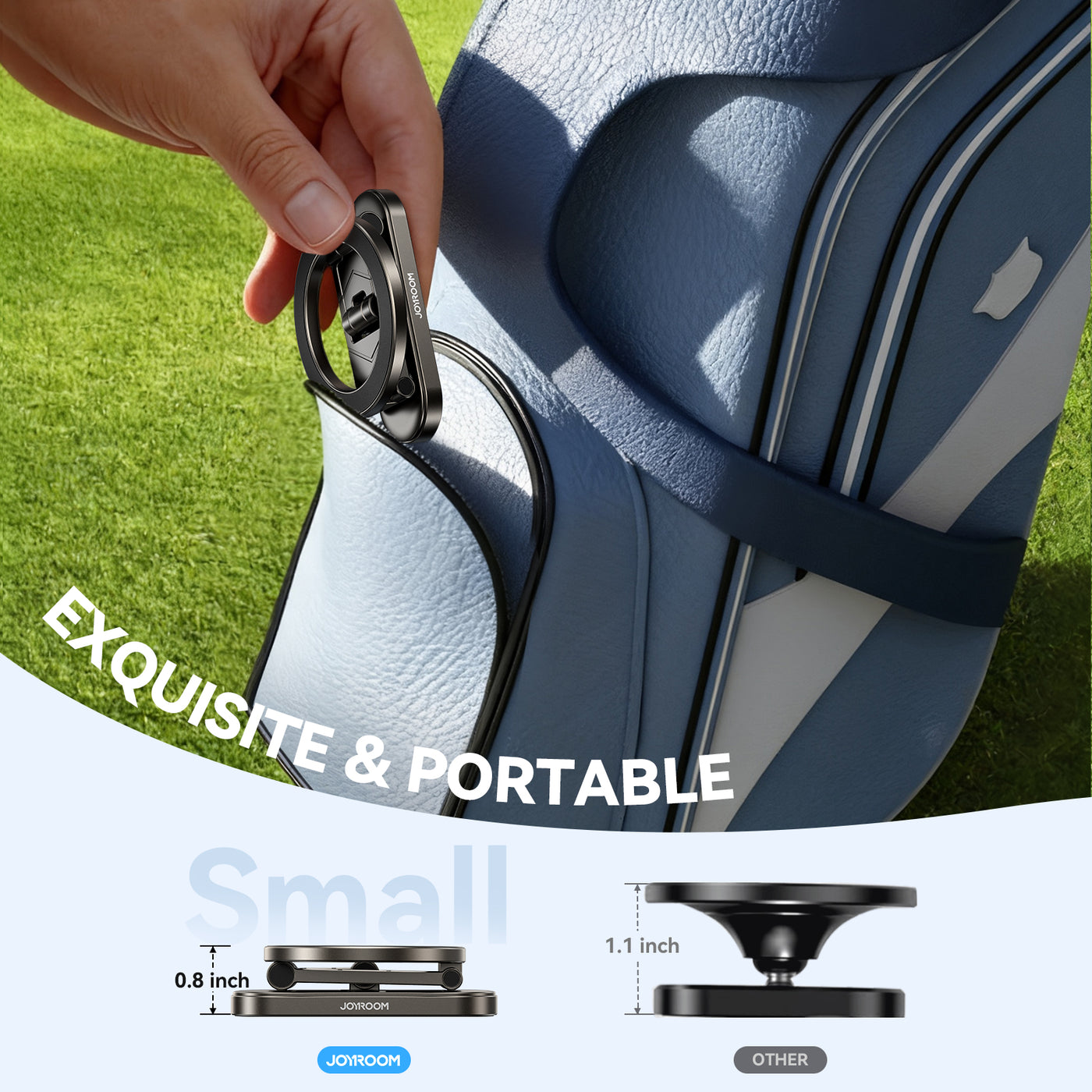 JR -ZS520 Magnetic Phone Holder Black