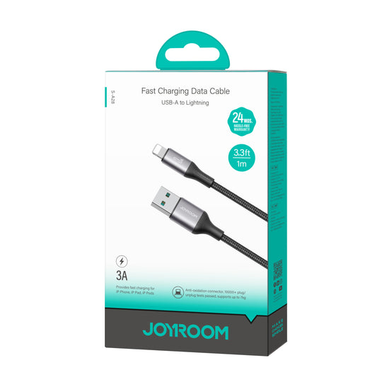 JOYROOM 60W Fast Charging Data Cable (Type c/Lighting/PD/CC) 1M
