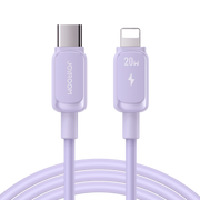 S-CL020A14/S-CC100A14 20W/100W Type-C to Lightning/Type-C to Type-C Fast Charging Data Cable 1.2M/ 2M