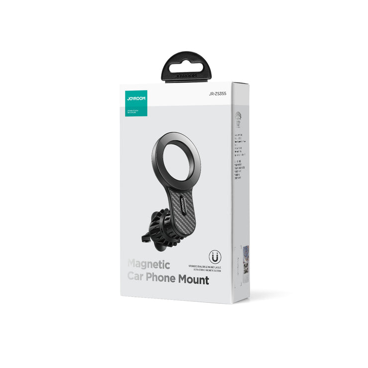 JR-ZS355 Magnetic Car Phone Mount(Air Vent) -Black