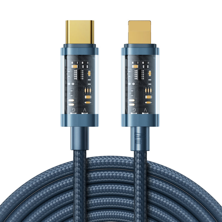 S-CL020A12/S-CL020A20 1M/2M 20W Type-C to Lightning Cable