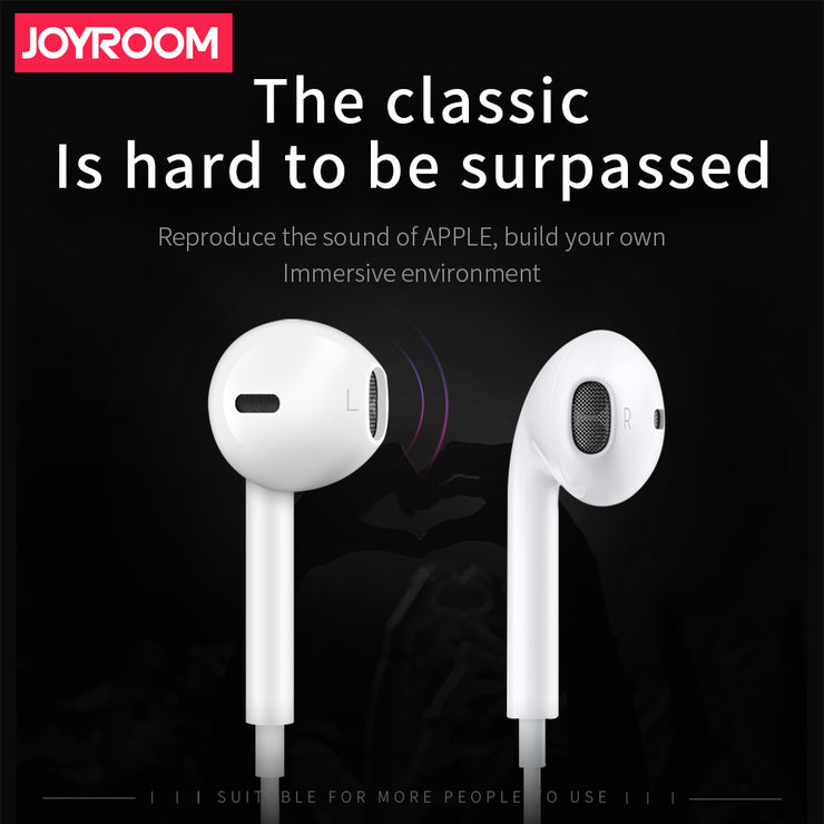 JR-EP1 3.5mm Ben series earphone Wired Earphone