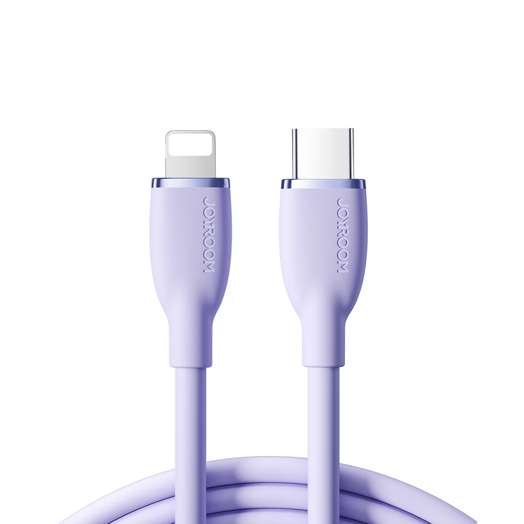 SA29-CL3/SA29-CC5 Silicone Cable Type-C to Lightning 30W/Type-C to Type-C 100W 1.2M/2M