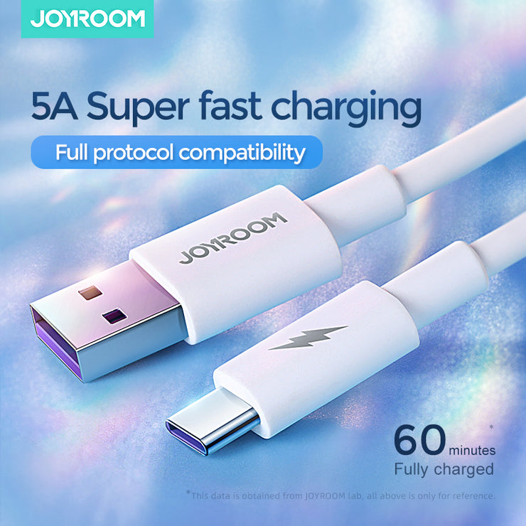 S-1050M7 Super fast charging Type c data cable 6A