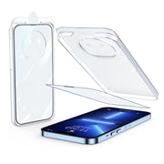 Installation tool with 2.5D Full cover Film Screen Protector for iPhone