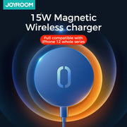 JR-A28 15W ultra-thin magnetic wireless fast charger