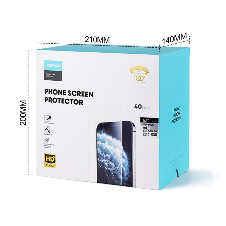 40PCS Packs 2.5D Clear Transparent Film Screen Protector for iPhone
